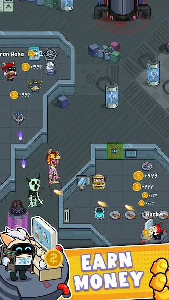Space Survivor (Спейс Сурвайвер) [МОД: Много денег, Монет и Все открыто] Screenshot 5