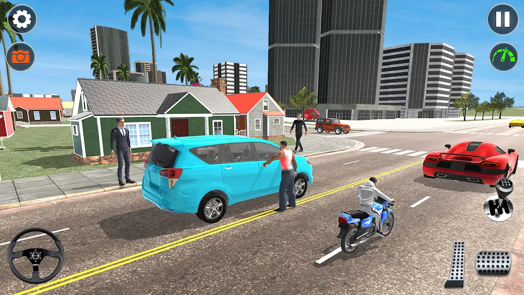 Indian Car Simulator: Car Game (Индийский автомобильный симулятор) [МОД: Деньги, Монеты и Меню MOD] Screenshot 5
