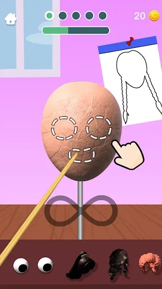 Sculpt People [МОД: Все открыто, Дополнительные деньги и Меню MOD] Screenshot 1