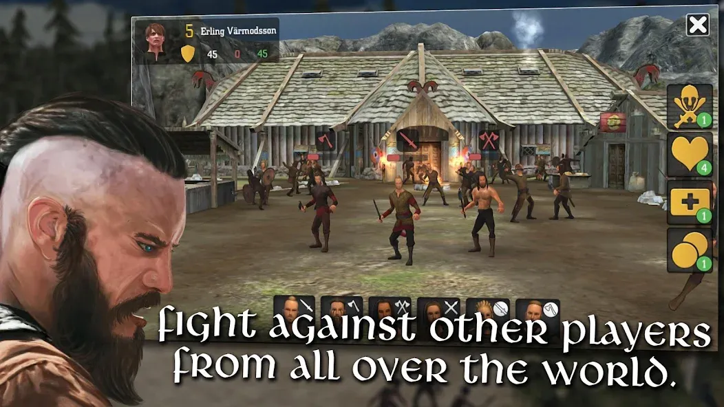 Vikings at War (Викинги в войне) [МОД: Деньги, Монеты и Меню MOD] Screenshot 2
