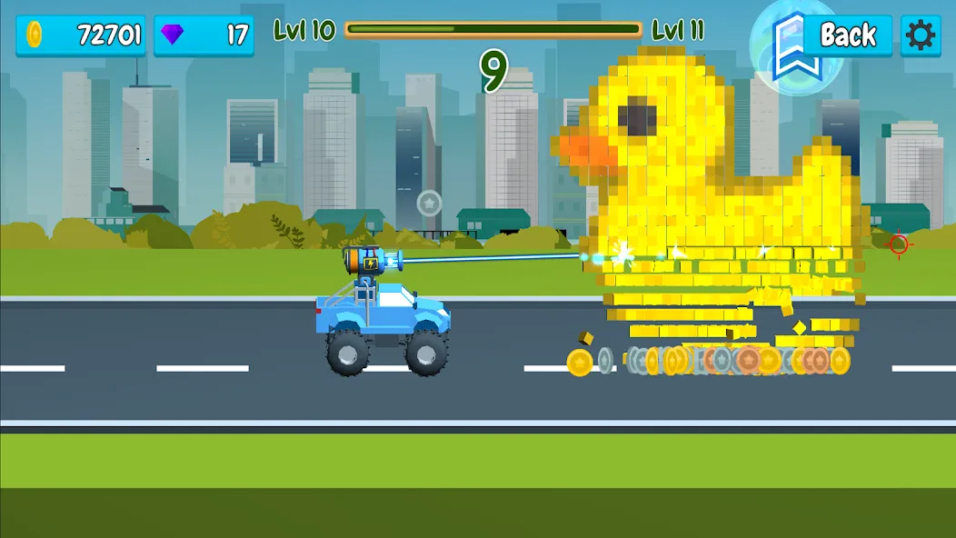 Rusher Crusher: Demolition! (Рашер Крашер) [МОД: Меню, Бесконечные монеты и Открытые уровни] Screenshot 2