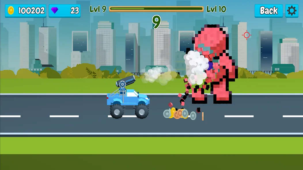 Rusher Crusher: Demolition! (Рашер Крашер) [МОД: Меню, Бесконечные монеты и Открытые уровни] Screenshot 3