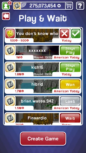 Yatzy Ultimate (Ятзи Ультимейт) [МОД: Много монет, Открытые уровни и Мега MOD] Screenshot 3