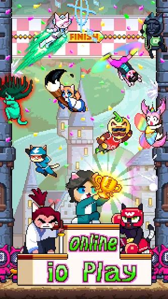 Cat Jump (Сэт Джамп) [МОД: Много монет, Открытые уровни и Мега MOD] Screenshot 3