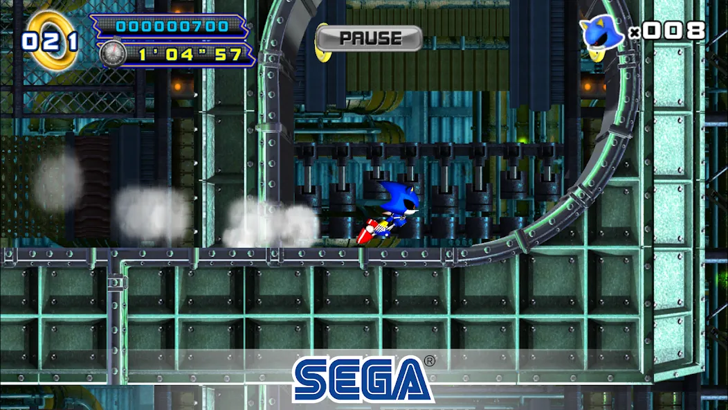 Sonic The Hedgehog 4 Ep. II [МОД: Много денег, Монет и Все открыто] Screenshot 1