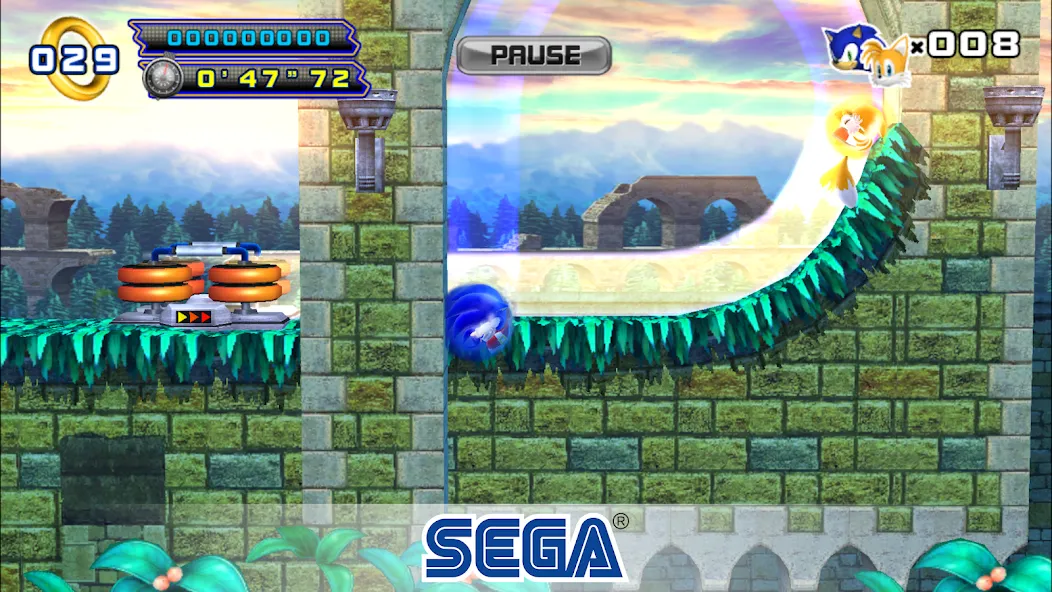 Sonic The Hedgehog 4 Ep. II [МОД: Много денег, Монет и Все открыто] Screenshot 2