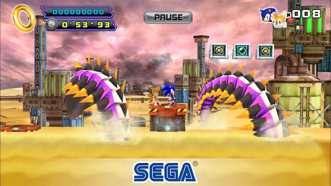 Sonic The Hedgehog 4 Ep. II [МОД: Много денег, Монет и Все открыто] Screenshot 4