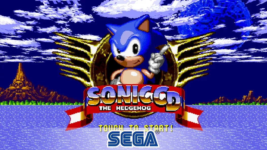 Sonic CD Classic (Соник СД Классик) [МОД: Деньги, Монеты и Меню MOD] Screenshot 1