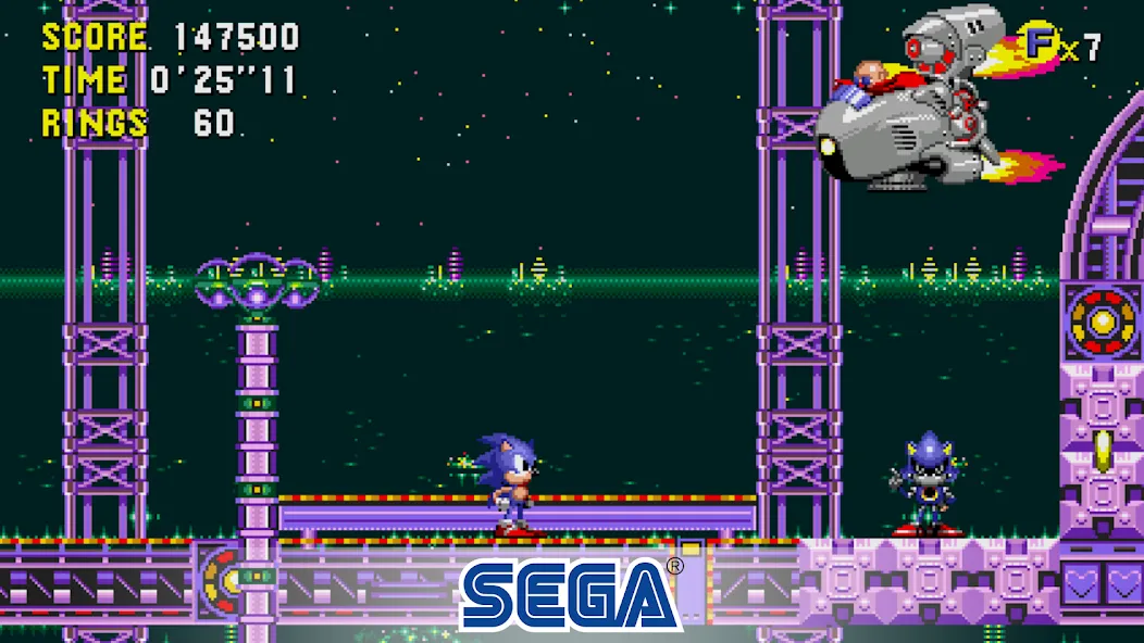 Sonic CD Classic (Соник СД Классик) [МОД: Деньги, Монеты и Меню MOD] Screenshot 3