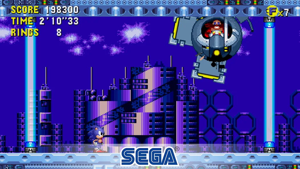 Sonic CD Classic (Соник СД Классик) [МОД: Деньги, Монеты и Меню MOD] Screenshot 4