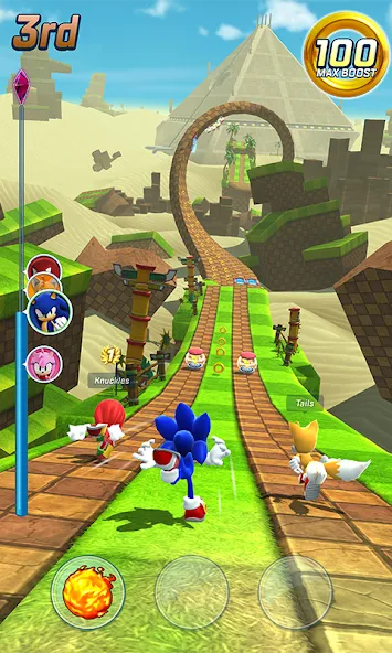 Sonic Forces - Running Game (оник Форсес) [МОД: Много денег, Монет и Все открыто] Screenshot 1