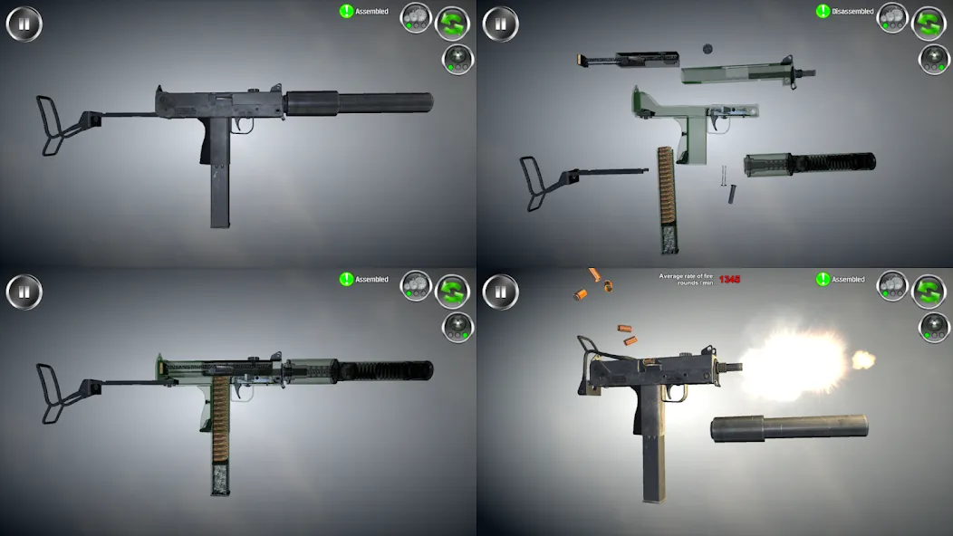 Weapon stripping [МОД: Все открыто, Дополнительные деньги и Меню MOD] Screenshot 3