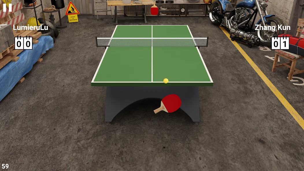 Virtual Table Tennis (Виртуальный настольный теннис) [МОД: Много монет, Открытые уровни и Мега MOD] Screenshot 1