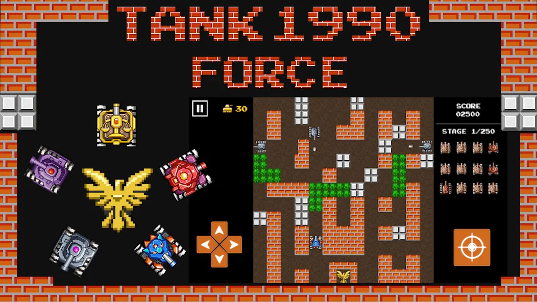 Tank 1990: Battle Defense War [МОД: Меню, Бесконечные монеты и Открытые уровни] Screenshot 1
