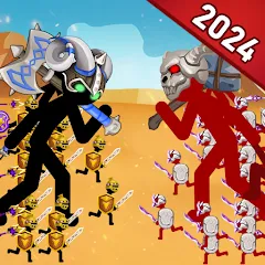 Скачать Stick Dynasty (Стритмен Баттл Уор) [МОД: Бесконечные деньги, Монеты и Мега MOD] | Взлом Stick Dynasty на Андроид