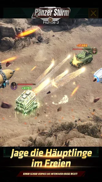 Panzer Sturm (Панцер Штурм) [МОД: Бесконечные деньги, Монеты и Мега MOD] Screenshot 2