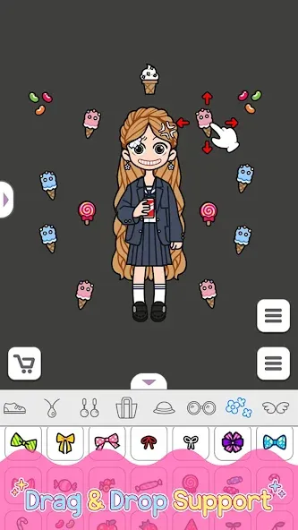 Lily Story : Dress Up Game [МОД: Меню, Бесконечные монеты и Открытые уровни] Screenshot 3