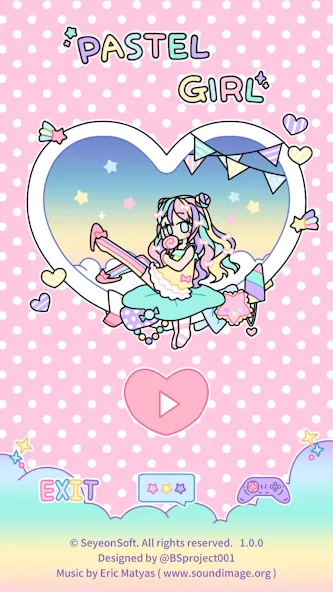 Pastel Girl : Dress Up Game [МОД: Деньги, Монеты и Меню MOD] Screenshot 1