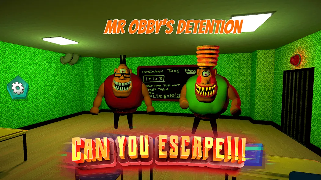 Mr Obby's Detention [МОД: Бесконечные деньги, Монеты и Мега MOD] Screenshot 1