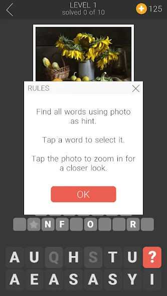 Cozy Words [МОД: Деньги, Монеты и Меню MOD] Screenshot 2