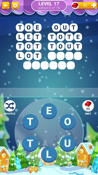 Word Connection: Puzzle Game [МОД: Много монет, Открытые уровни и Мега MOD] Screenshot 2