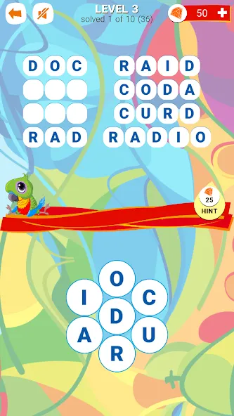 Words in Color [МОД: Деньги, Монеты и Меню MOD] Screenshot 5