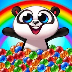 Скачать Bubble Shooter: Panda Pop! (Панда Поп) [МОД: Меню, Бесконечные монеты и Открытые уровни] | Взлом Bubble Shooter: Panda Pop! на Андроид
