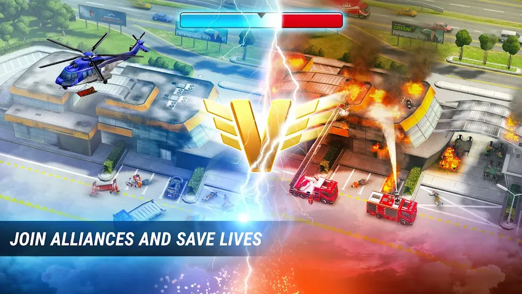 EMERGENCY HQ: rescue strategy (ЭМЕРДЖЕНСИ ХК Экстренный штаб) [МОД: Деньги, Монеты и Меню MOD] Screenshot 3