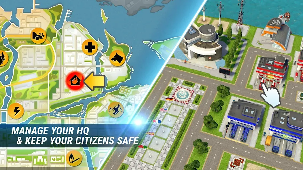 EMERGENCY HQ: rescue strategy (ЭМЕРДЖЕНСИ ХК Экстренный штаб) [МОД: Деньги, Монеты и Меню MOD] Screenshot 5
