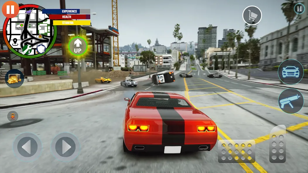 Gangster Games Crime Simulator [МОД: Бесконечные деньги, Монеты и Мега MOD] Screenshot 5