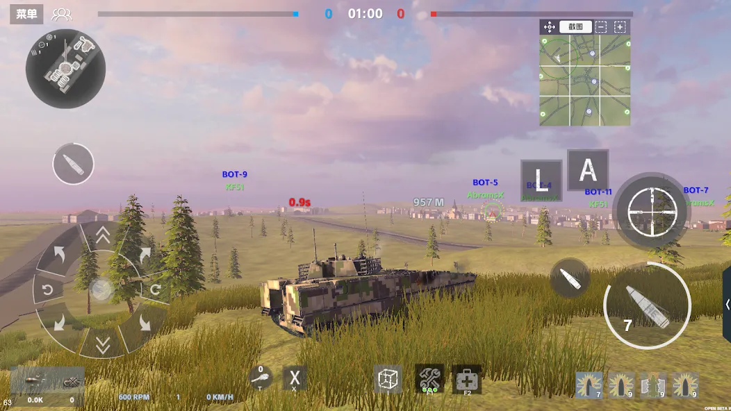 Panzer War (Панцер Вар) [МОД: Бесконечные деньги, Монеты и Мега MOD] Screenshot 1