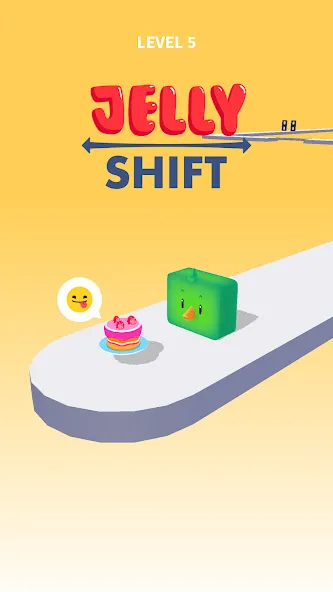 Jelly Shift - Obstacle Course (Джелли Шифт) [МОД: Бесконечные деньги, Монеты и Мега MOD] Screenshot 1