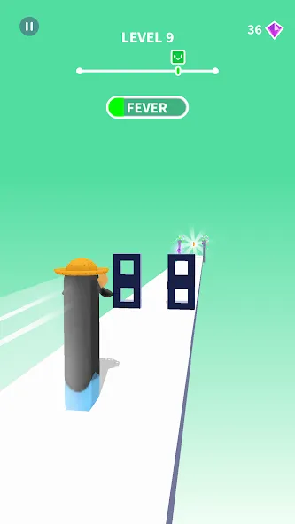Jelly Shift - Obstacle Course (Джелли Шифт) [МОД: Бесконечные деньги, Монеты и Мега MOD] Screenshot 4