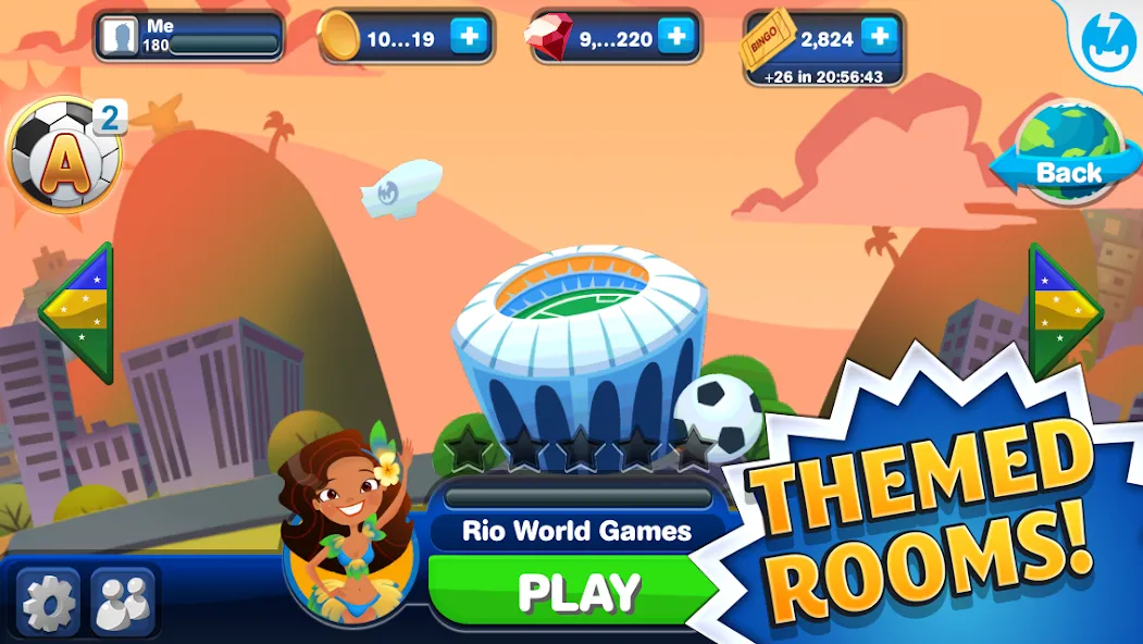 Bingo™: World Games [МОД: Меню, Бесконечные монеты и Открытые уровни] Screenshot 2