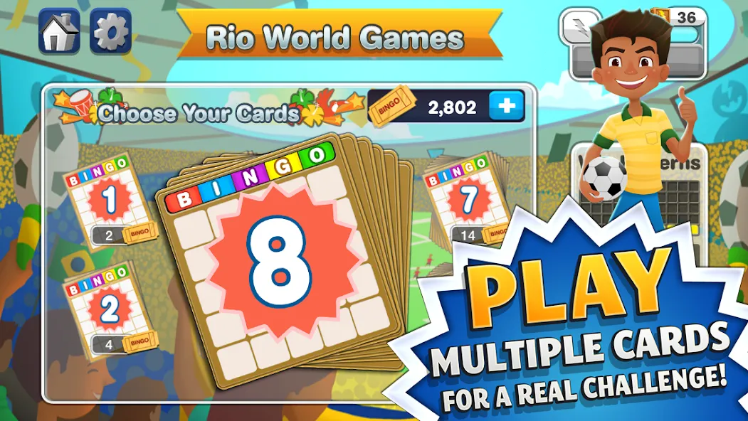 Bingo™: World Games [МОД: Меню, Бесконечные монеты и Открытые уровни] Screenshot 3