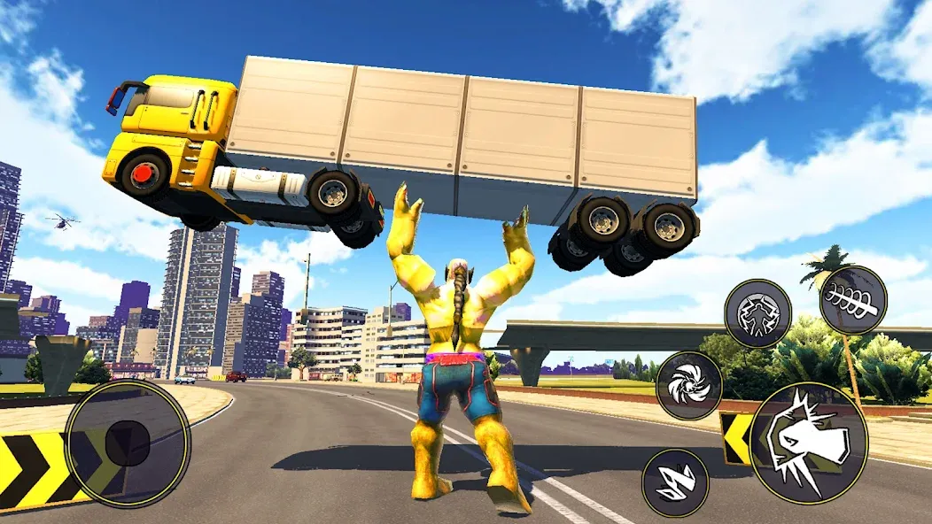 Super City Hero:superhero Game (упер Сити Герой) [МОД: Деньги, Монеты и Меню MOD] Screenshot 2