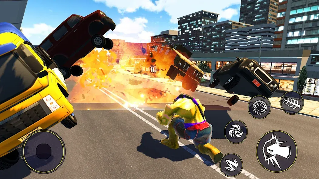Super City Hero:superhero Game (упер Сити Герой) [МОД: Деньги, Монеты и Меню MOD] Screenshot 3