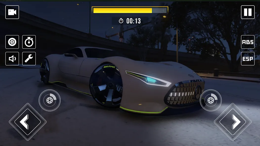 Drive Mercedes Benz Vision Car (Драйв Мерседес Бенц Вижн Кар) [МОД: Деньги, Монеты и Меню MOD] Screenshot 1