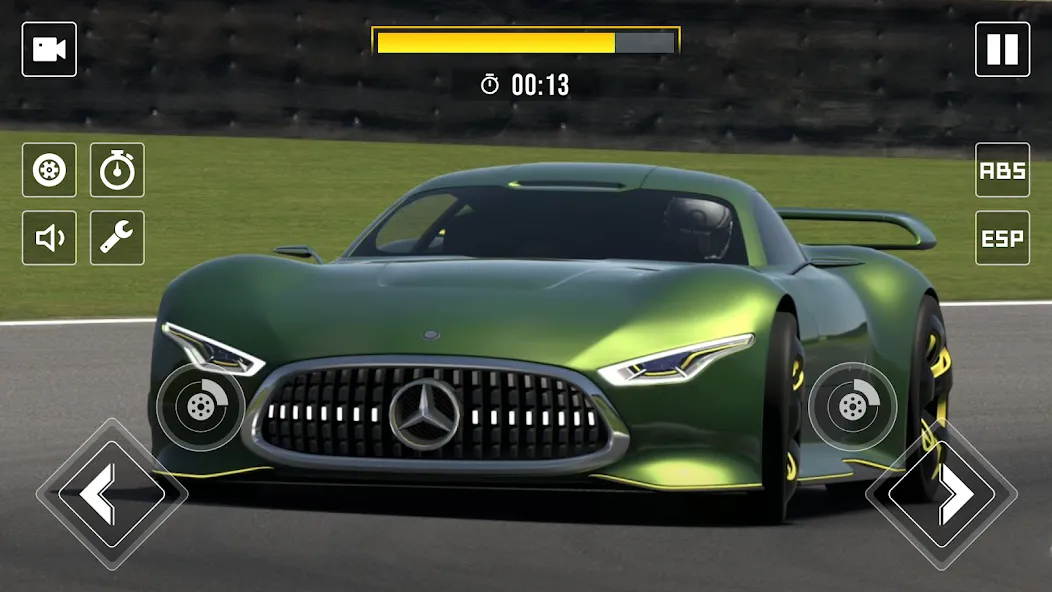 Drive Mercedes Benz Vision Car (Драйв Мерседес Бенц Вижн Кар) [МОД: Деньги, Монеты и Меню MOD] Screenshot 3