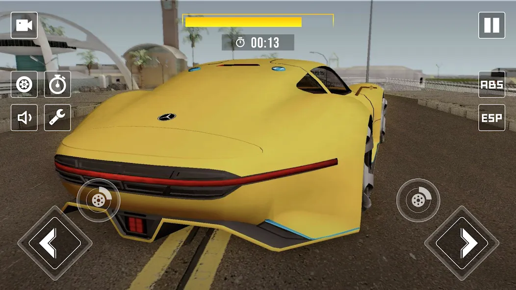 Drive Mercedes Benz Vision Car (Драйв Мерседес Бенц Вижн Кар) [МОД: Деньги, Монеты и Меню MOD] Screenshot 5