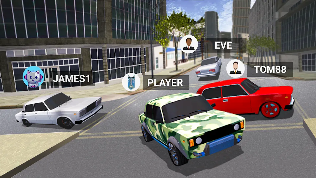Drive Classic VAZ 2107 Parking [МОД: Все открыто, Дополнительные деньги и Меню MOD] Screenshot 4