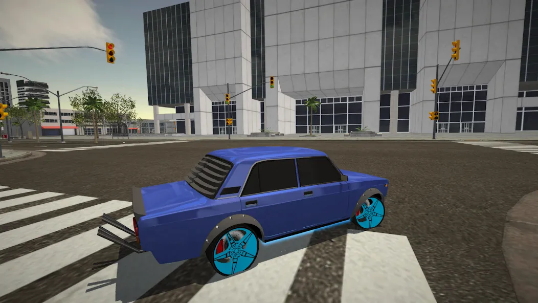 Drive Classic VAZ 2107 Parking [МОД: Все открыто, Дополнительные деньги и Меню MOD] Screenshot 5