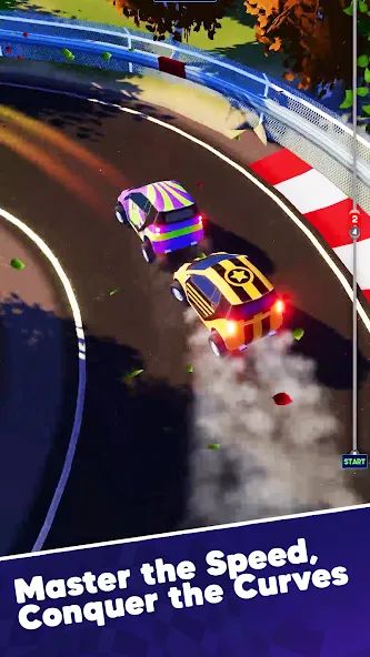 Sharp Ride 3D (Шарп Райд 3Д) [МОД: Все открыто, Дополнительные деньги и Меню MOD] Screenshot 1