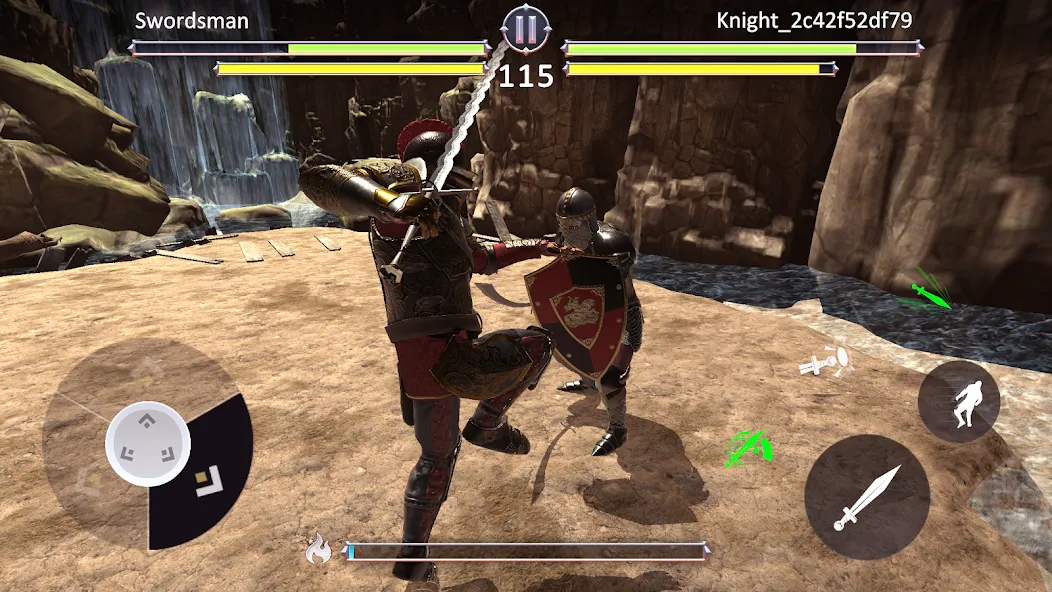 Knights Fight 2: New Blood (На русский язык это будет Найтс Файт 2) [МОД: Много монет, Открытые уровни и Мега MOD] Screenshot 4