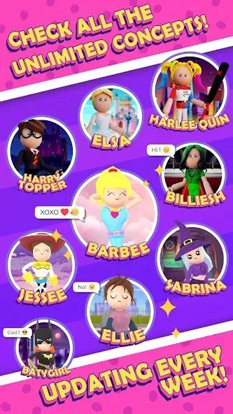 Fashion Famous - Dress Up Game (Фэшн Фэймос) [МОД: Меню, Бесконечные монеты и Открытые уровни] Screenshot 1