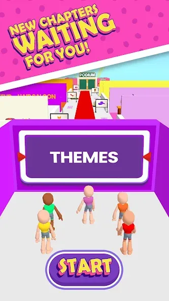 Fashion Famous - Dress Up Game (Фэшн Фэймос) [МОД: Меню, Бесконечные монеты и Открытые уровни] Screenshot 2