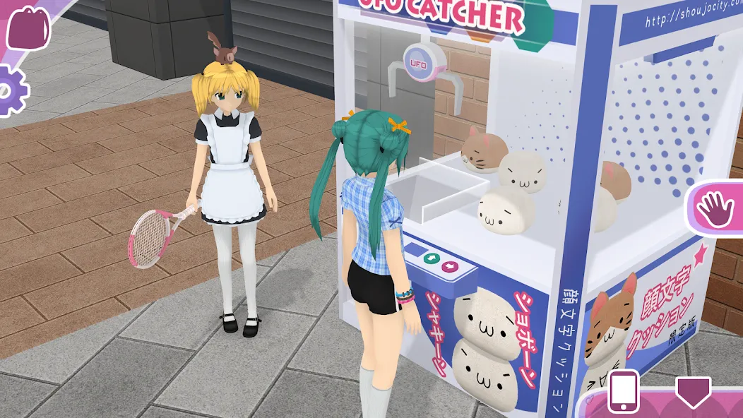 Shoujo City 3D (Шодзо Сити 3D) [МОД: Деньги, Монеты и Меню MOD] Screenshot 5