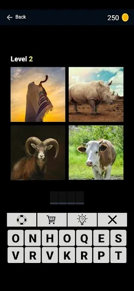 Puzzle: 4 pics 1 word offline [МОД: Деньги, Монеты и Меню MOD] Screenshot 5