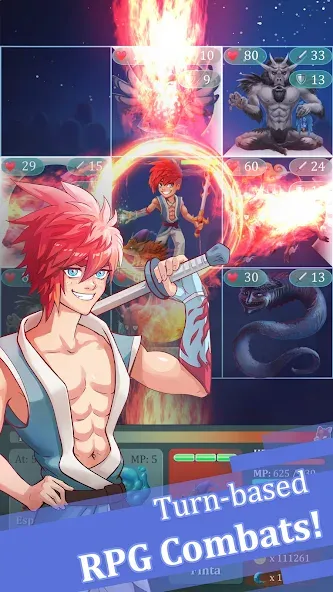 Eternal Return: Turn-based RPG (Итерация вечности РПГ) [МОД: Деньги, Монеты и Меню MOD] Screenshot 1