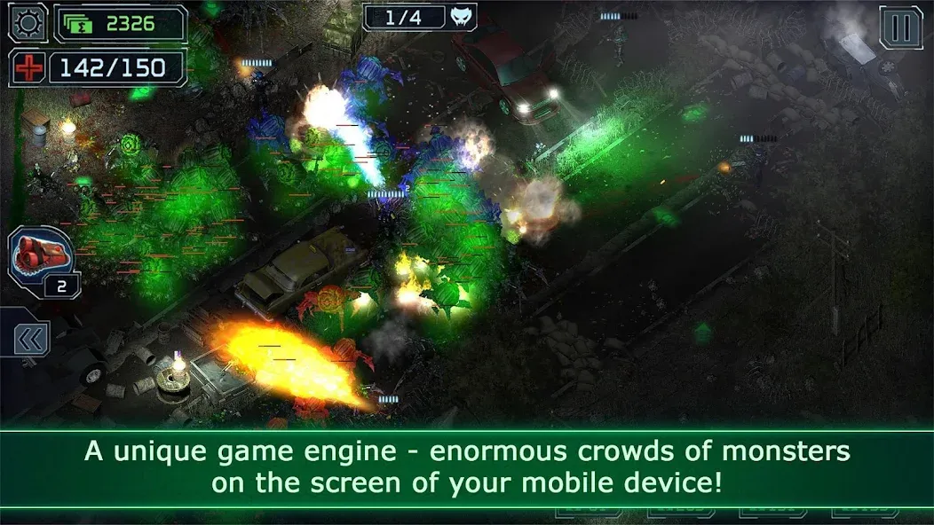 Alien Shooter TD (Элиен Шутер ТД) [МОД: Много монет, Открытые уровни и Мега MOD] Screenshot 1